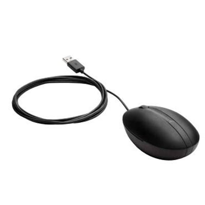 HP Wired Desktop 320M Mouse - Optical - Cable - USB - 1000 dpi - Scroll Wheel - 3 Button(s) - Symmetrical