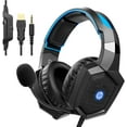 thumbnail image 1 of HP Wired Stereo Gaming Headset W Mic Over Ear PS4 Headset Xbox One & LED Light, 1 of 8