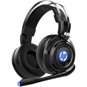 HP Wired Stereo Gaming Headset with mic, for PS4, Xbox One, Nintendo Switch, PC, Mac, Laptop, Over Ear Headphones PS4 Headset Xbox One Headset and LED Light