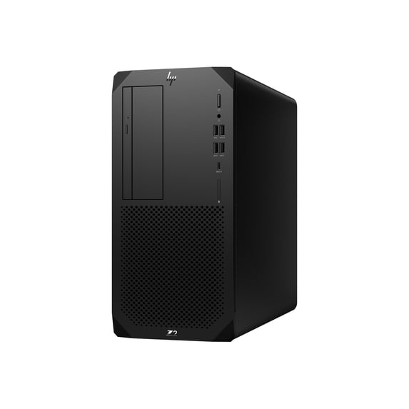 HP Workstation Z2 G9 - Tower 4U - 1 x Core i7 12700 / up to 4.9 GHz - RAM 64 GB - SSD 1 TB - HP Z Turbo Drive, NVMe, TLC - RTX A2000 - Gigabit Ethernet - Win 11 Pro (includes Win 10 Pro License) - monitor: none - keyboard: US - black - with HP Wolf Pro Security Edition (1 year)