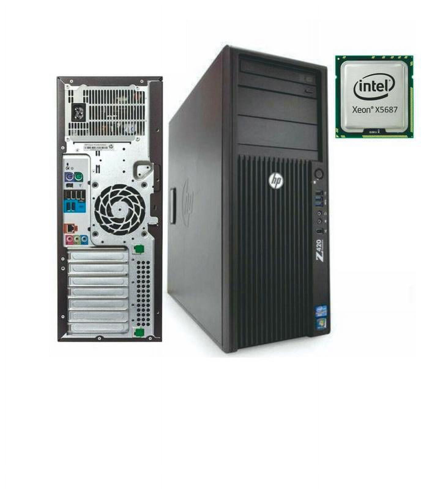 HP Z420 Workstation Tower PC | Xeon E5-1620 3.6GHz, 16GB RAM