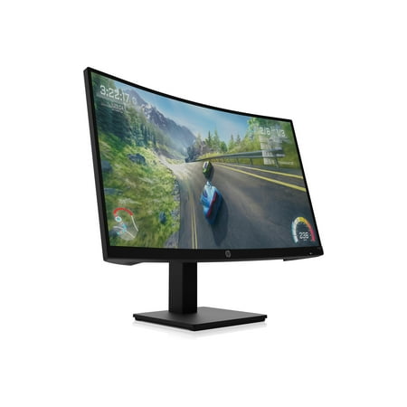 HP - X27c  27" LCD Curved FHD FreeSync Premium Gaming Monitor (DisplayPort, HDMI, Audio Jack) - Black