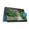 thumbnail image 1 of HP X360 14” Celeron 2-in-1 Touch 4GB/64GB Chromebook-Teal, Intel Celeron N4000, 4GB RAM, 64 GB eMMC, Teal, 14a-ca0030wm, 1 of 9