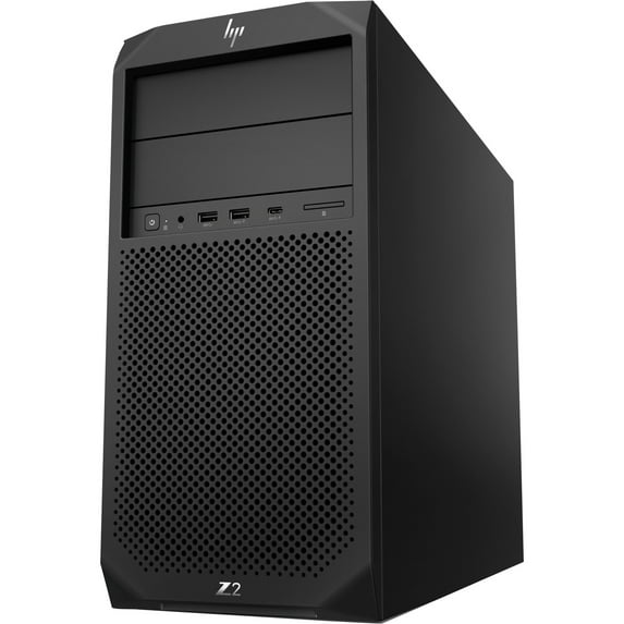 HP Z2 G4 Workstation, 1 x Intel Core i7 Octa-core (8 Core) i7-9700 9th Gen 3 GHz, 16 GB DDR4 SDRAM RAM, 512 GB SSD, Mini-tower, Black