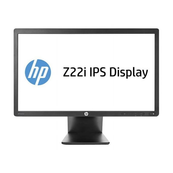 HP Z22i - LED monitor - 21.5" - 1920 x 1080 Full HD (1080p) @ 60 Hz - IPS2 - 250 cd/m�� - 1000:1 - 8 ms - DVI-D, VGA, DisplayPort - black