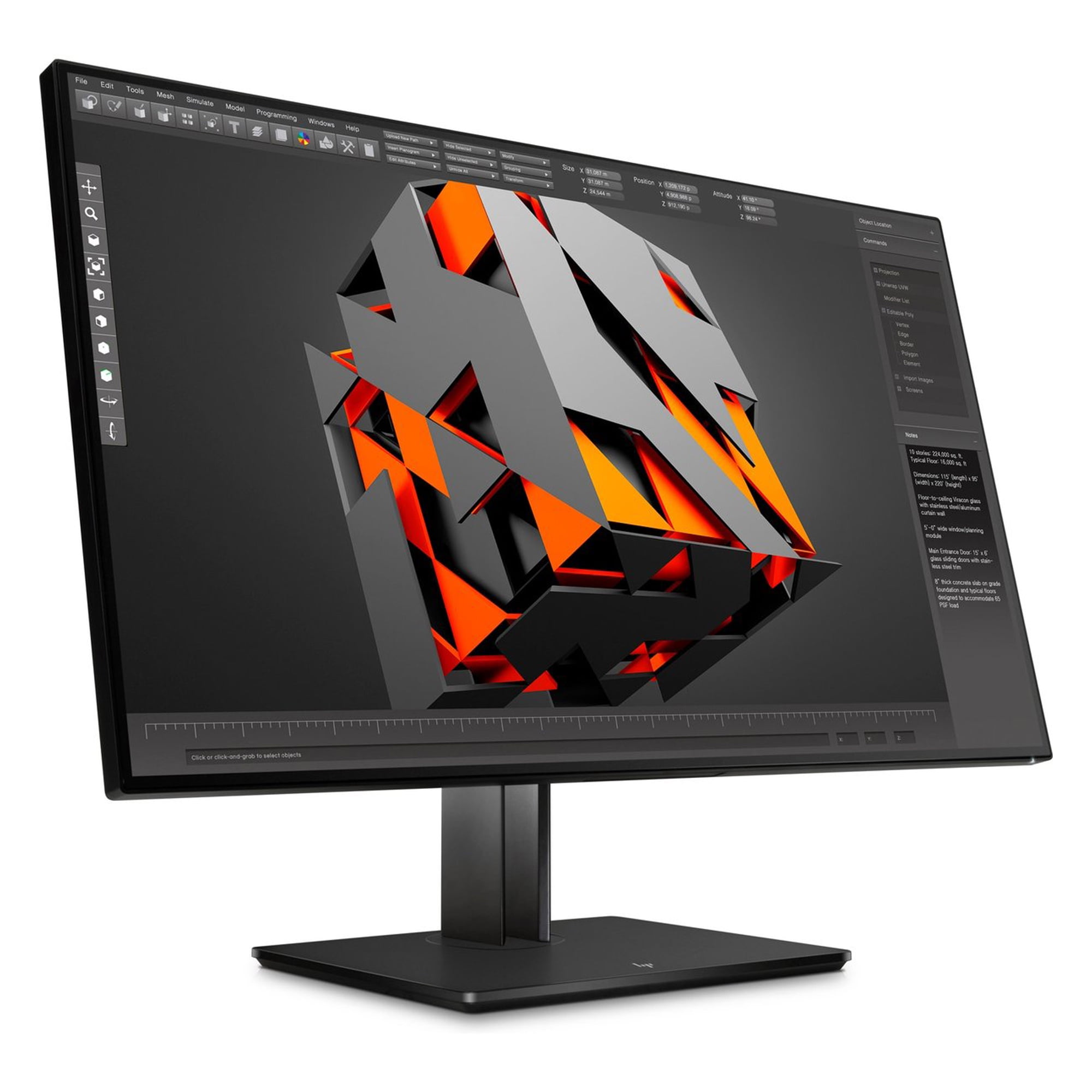 HP Z32 4K UHD プロフェッショナル液晶モニター HP Z32 31.5-inch 4K UHD Display - Walmart.com
