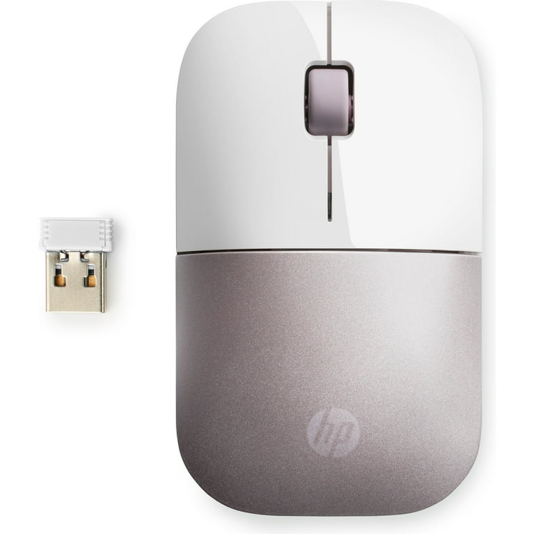 HP Sleek fits for Z3700 Laptop, Blue Mouse Sensor, Wins G2 Comfortably Receiver, Wireless Design Notebook, (681R9AA#ABL) Anywhere, Chromebook 2.4GHz Portable Mac, PC, Pink, - Wireless Optical
