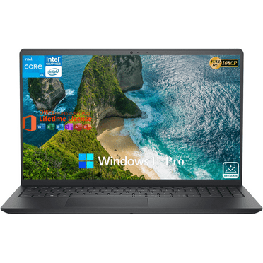 Dell Inspiron 15 3520 Laptop for Business, 15.6" FHD Display, Intel 10-Core i5-1235U, 16GB RAM, 512GB SSD, Windows 11 Pro, Wi-Fi 6, Office Pro Lifetime License