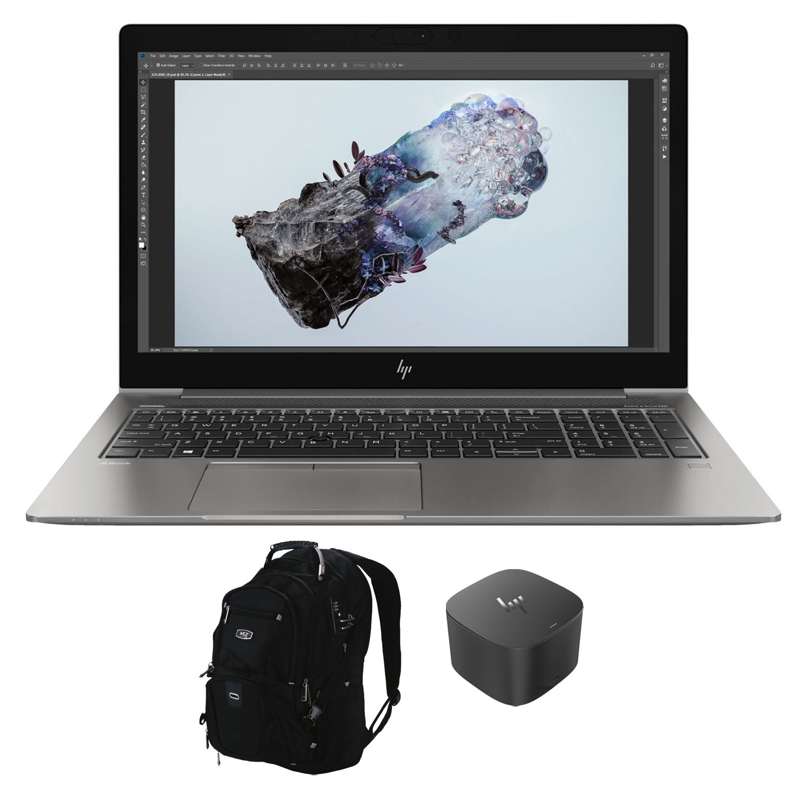 HP Zbook 15U G6 Laptop, Intel I7-8665U 16GB RAM, 256GB SSD, 49% OFF