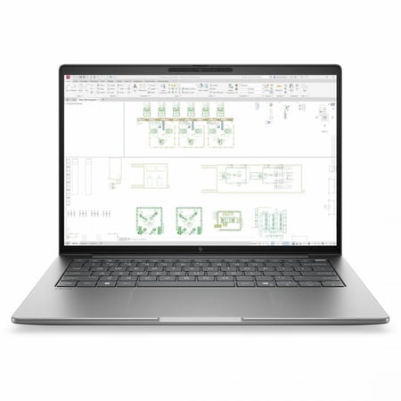 HP ZBook 8 G2i 14" Copilot+ PC Mobile Workstation - WUXGA - Intel Core Ultra 7 Series 3 356H - 16 GB - 512 GB SSD - English Keyboard - Meteor Silver Aluminum - Intel Chip - 1920 x 1200 - Windows 11...