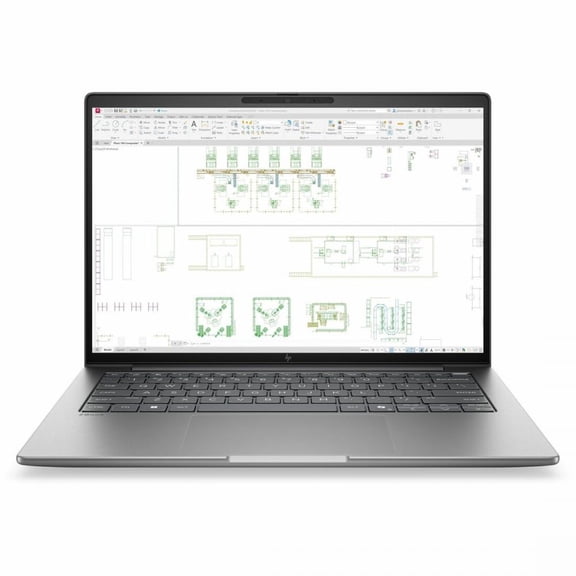 HP ZBook 8 G2i 14" Touchscreen Copilot+ PC Mobile Workstation - WUXGA - Intel Core Ultra 7 Series 3 356H - 16 GB - 512 GB SSD - English Keyboard - Meteor Silver Aluminum - Intel Chip - 1920 x 1200 ...