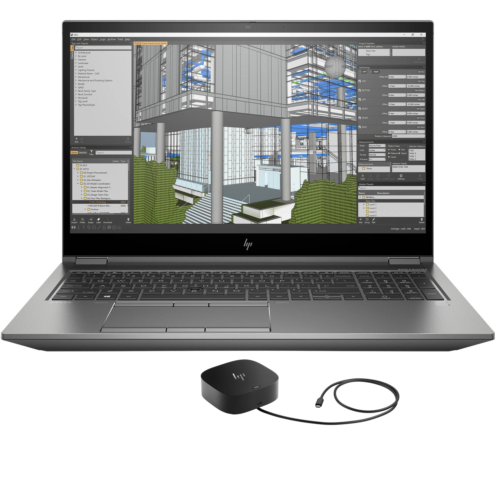 HP ZBook Fury 15 G8 Workstation Laptop (Intel Xeon W-11955M