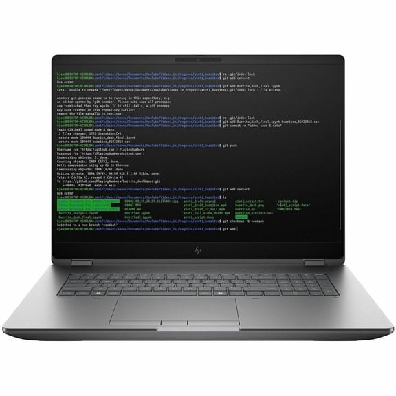 HP ZBook Fury G1i 18" Laptop, Intel Core Ultra 9 285HX, 32GB RAM, 1TB SSD, Windows 11 Pro