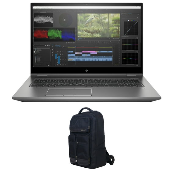 HP ZBook Fury G8 Home/Business Laptop (Intel i7-11850H 8-Core, 17.3in 60Hz Full HD (1920x1080), NVIDIA RTX A3000, 32GB RAM, 1TB m.2 SATA SSD, Backlit KB, Wifi, Win 10 Pro) with Atlas Backpack