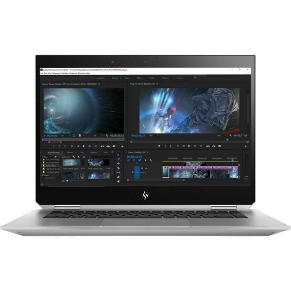 HP ZBook Studio x360 G5 15.6" LCD 2 in 1 Mobile Workstation - Intel Xeon E-2176M Hexa-core (6 Core) 2.7GHz - 16GB DDR4 SDRAM - 512GB SSD - Windows 10 Pro