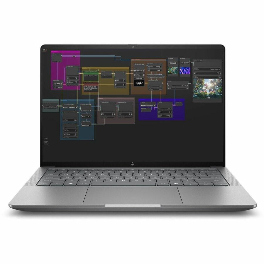 HP ZBook Ultra G1a 14" 2.8K 120Hz OLED Touchscreen Mobile Workstation, AMD Ryzen AI Max+ PRO 395 3.0GHz, 128GB RAM, 2TB SSD, Windows 11 Pro, Meteor Silver