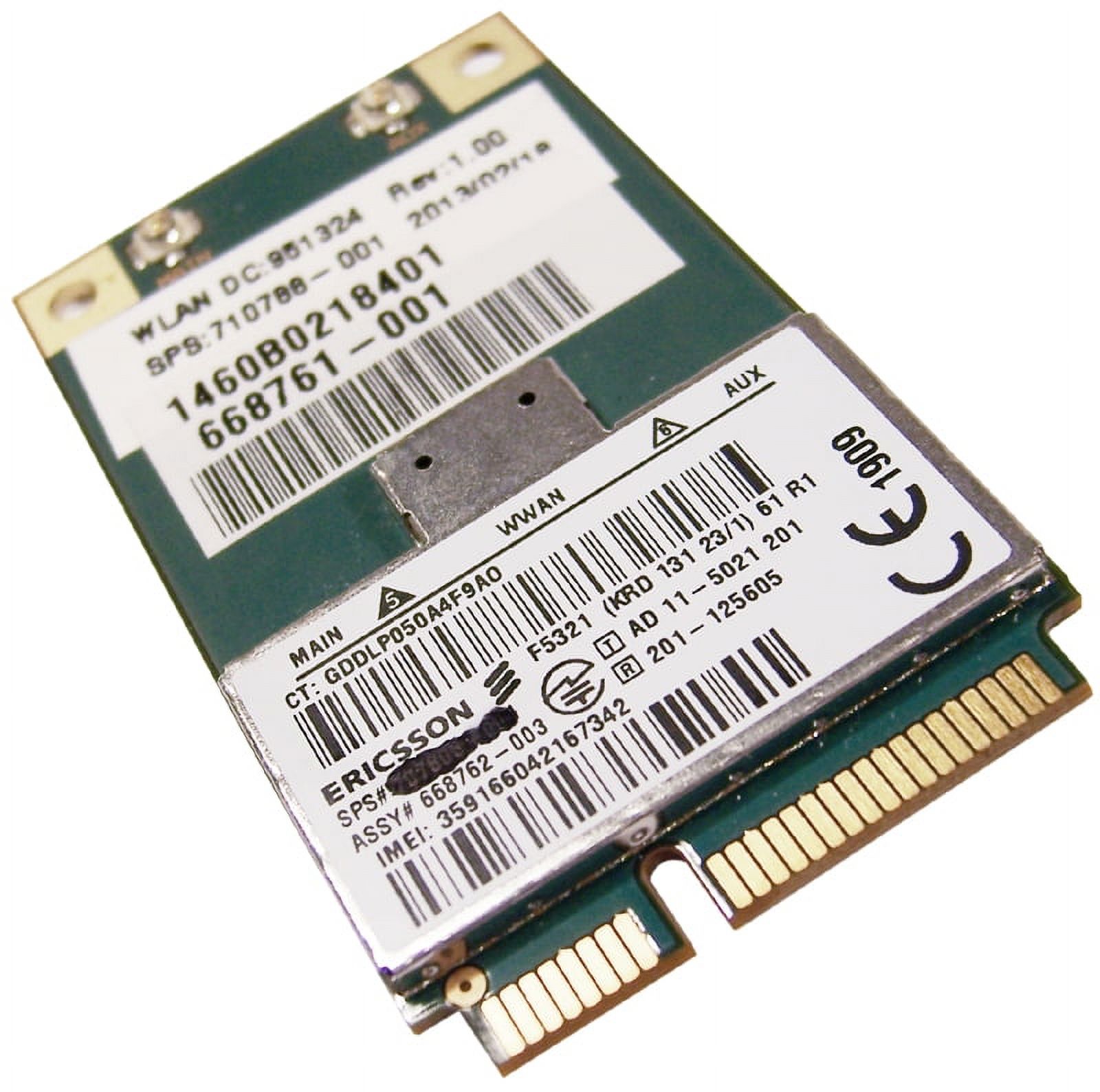 HP hs2350 Hspa Mobile WWAN Broadband 668761001 F5321 Mini Card Module