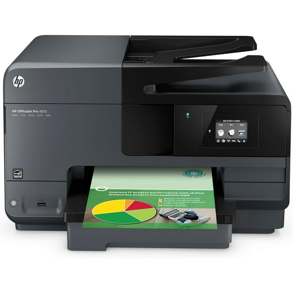 HP officeJet Pro 8610 Color Inkjet All-in-One Printer