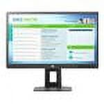 HP vh24 - LED monitor - 23.8" (23.8" viewable) - 1920 x 1080 Full HD (1080p) - IPS - 250 cd/m - 1000:1 - 5 ms - DVI-D, VGA, DisplayPort - black