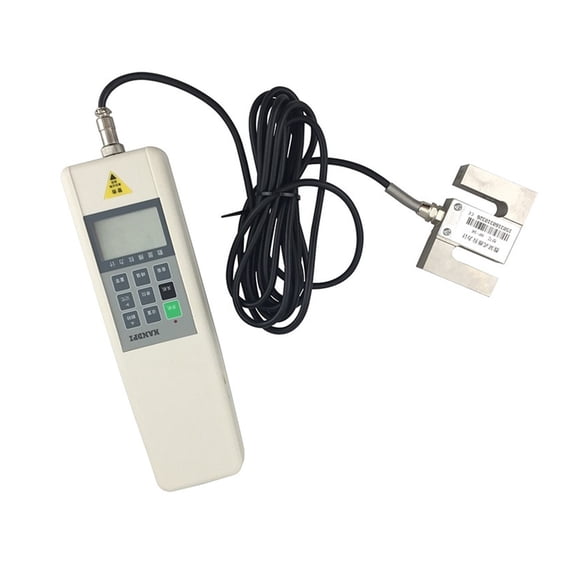 HP1K-100K External Push-pull Force Gauge 1KN-100KN Digital Display Force Tester Measuring Device S-type Sensor Indicator ,Easy to Use