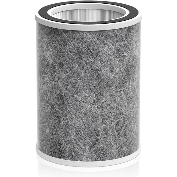 HP202 Replacement Filter Compatible with Shark HP201, HP202, HP302 UA205, AP1000 and for Shark HC501, HC502 Air Purifier MAX, 3-in-1 H13 Grade True HEPA Filter, Part # HE2FKBAS HE2FKBASMB, 1 Pack