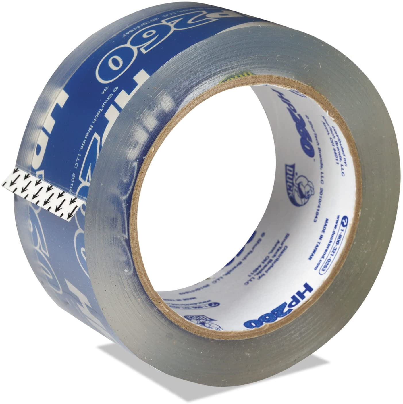 HP260 Duck Tape Clear, High-Performance 1.88 X 60 Yards, 24 Rolls