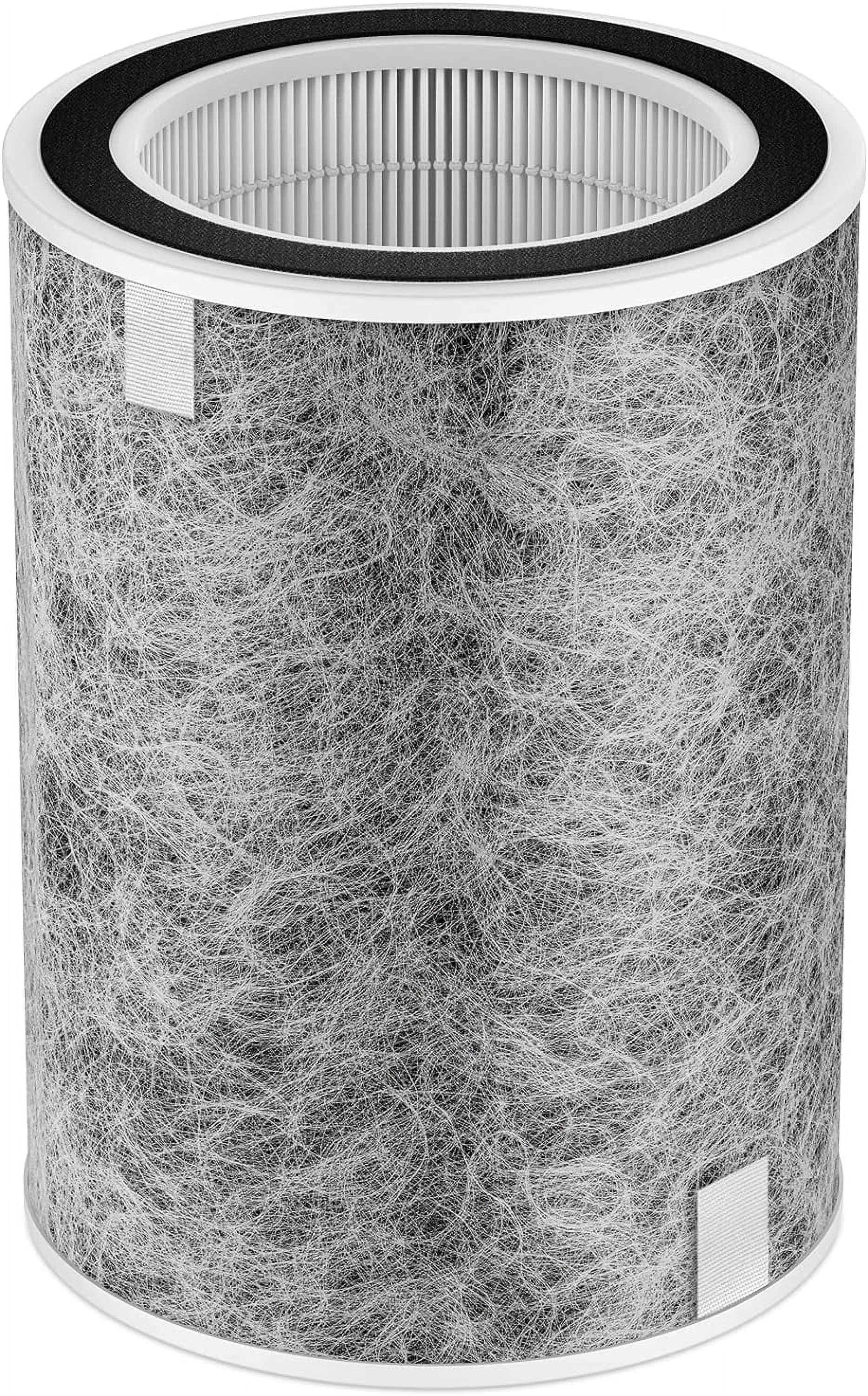 HP302 HP301 Replacement Filter Compatible with Shark HP202 HP201 HC502 HP232 HC501 AP1000 Air Purifier MAX, Cleans up to 99.97% of particles, Part # HE2FKBAS, HE2FKBASMB, 1 Pack