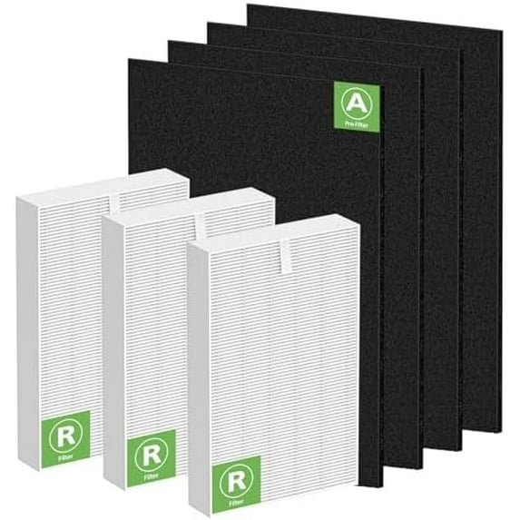 HPA300 HEPA Filter Replacement Compatible with Honeywell Air Purifier HPA300 Series, HPA300, HPA304, HPA8350, HPA300VP, HPA3300b, HPA5300