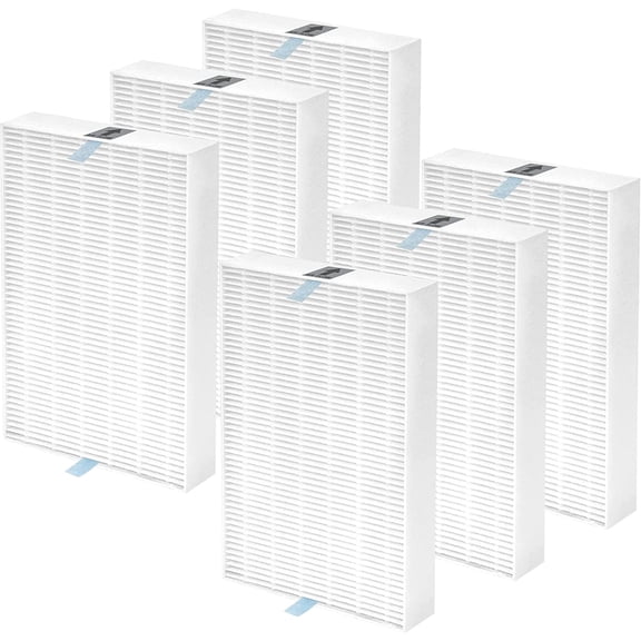 HPA300 HEPA Replacement Filter R Compatible with Honeywell HPA300, HPA200, HPA100, HPA090 Series and HPA5300 Air Cleaner Purifier, True HEPA Filter R (HRF-R3 & HRF-R2 & HRF-R1, 6 Pack)