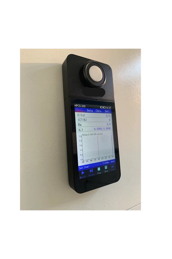 HPCS330 Light Spectrometer with CCT CRI Lux Functions Display Spectrum Analysis Device