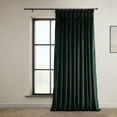 thumbnail image 1 of HPD Half Price Drapes Forestry Green Heritage Plush Velvet Room Darkening Curtains for Bedroom & Living Room Curtains (1 Panel), Window Curtains 96 inches long, Extra Wide Curtains, 100W X 96L, 1 of 11