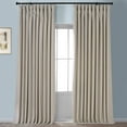 thumbnail image 1 of HPD Half Price Drapes Light Beige Heritage Plush Velvet Room Darkening Curtains for Bedroom & Living Room Curtains (1 Panel), Window Curtains 84 inches long, Extra Wide Curtains & Drapes, 100W X 84L, 1 of 6