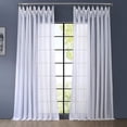 thumbnail image 1 of eff signature sheer double-wide window curtain, 1 of 3