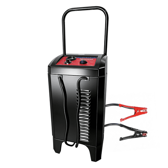 HPDAVV 10A Manual Wheeled Battery Charger with 250A Engine Start, 6V/12V Car Battery Charger, 50A Boost Mode