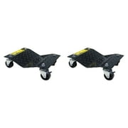 HPDAVV 2 Pack Heavy Duty 1500Lb/Each Tire Car Wheel Dolly Dollies Skate Auto Repair Slide