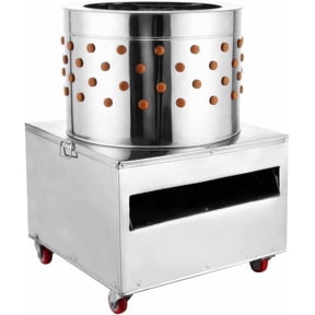 HPDAVV 20'' Stainless Steel Chicken Plucker Machine, Plucking Machine De-Feathe 110V 1500W 275R/min, Fowl Food Processor Electric
