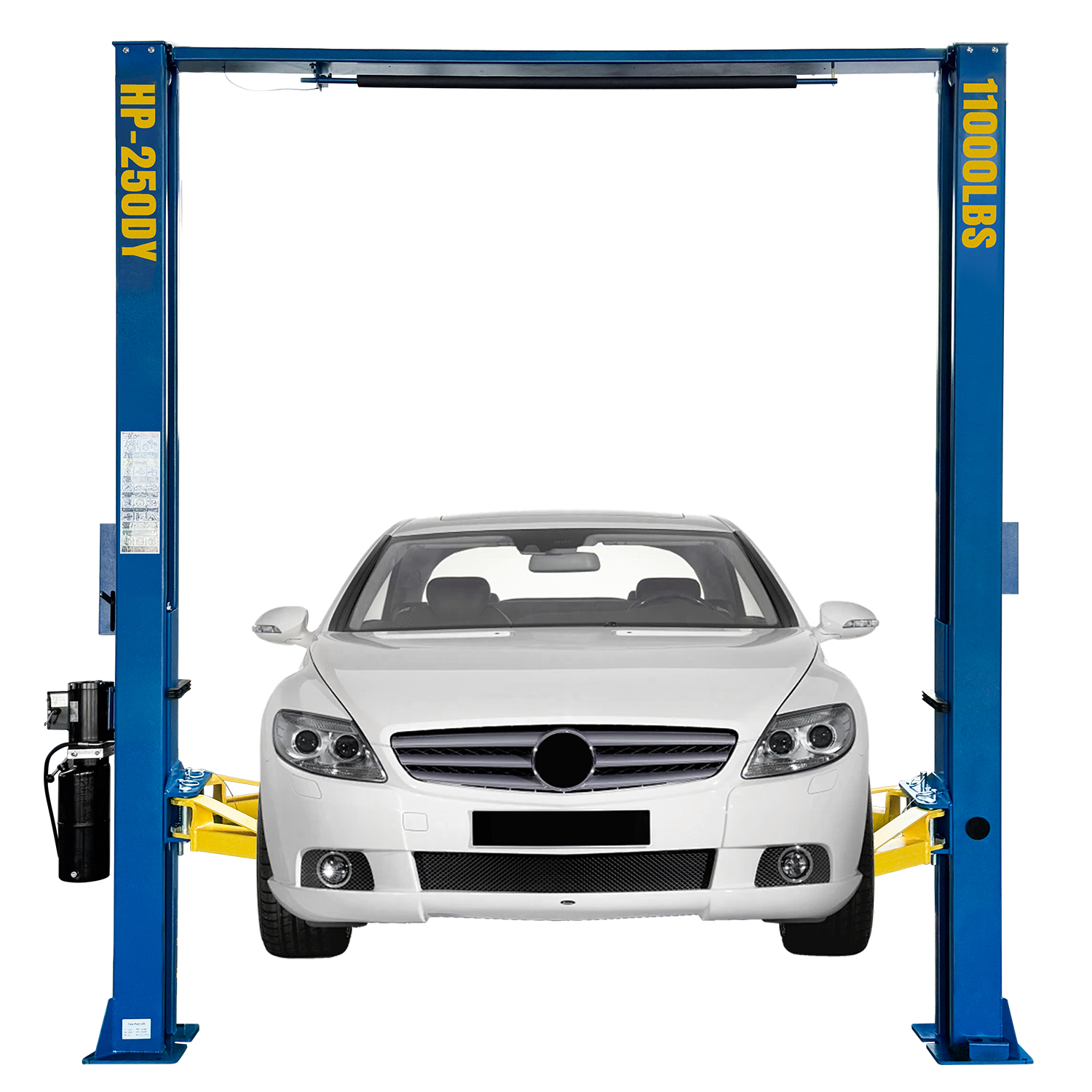 HPDAVV 220V Two Post Car Lift 11,000 LBS Overhead Heavy Duty 2 Posts ...