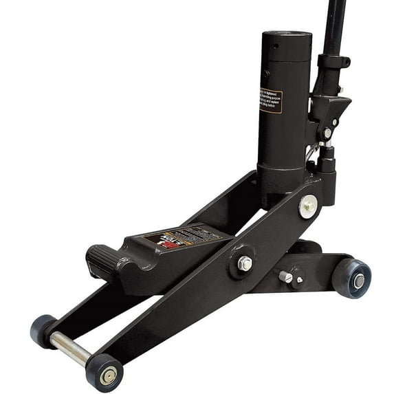 HPDAVV Hydraulic Forklift Jack 5 Ton (10,000 lb) Capacity, Dual Position Forklift Service/Hydraulic Floor Jack Black for Truck Tractor, Lifting Range 2.76"-28.74"