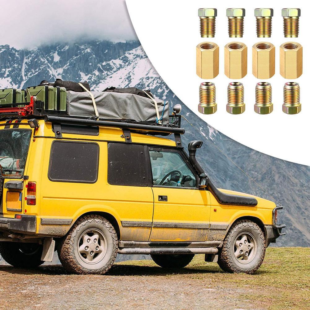 HPDL 12-piece copper set of 12 pieces of 3/8-inch-24 thread brake line ...