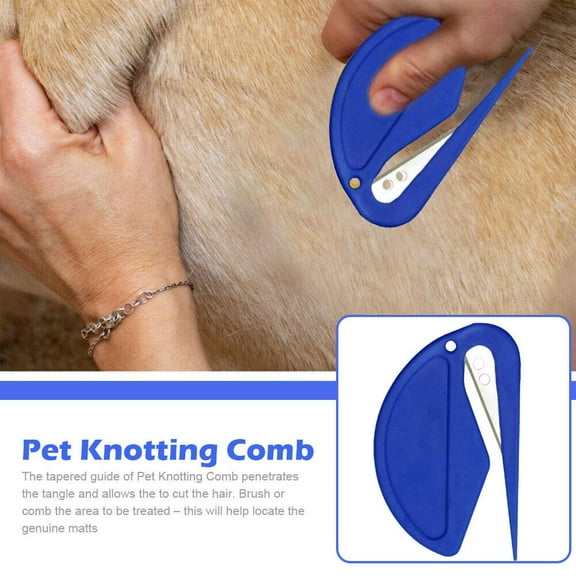 HPDL 12X Pet Comb Dog Cat Hair Cutter FurBuster Knot Remover K Grooming For