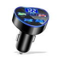 HPDL 150w set fiveinone digital display car charger 5port voltage