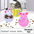 thumbnail image 1 of HPDL 1x Cat Food Mouse Ball Dispenser Cat Treat Toy Feeder Interactive Play UK, 1 of 7