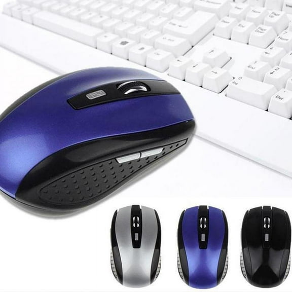 HPDL 2.4GHz Cordless Wireless Optical Mouse Mice Laptop PC Computer & USB Receiver*}