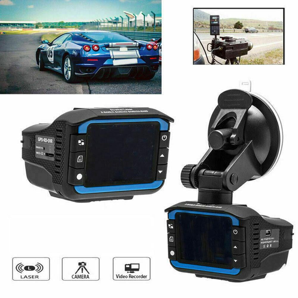 HPDL 2-IN-1 Anti-Radar Police Speed Car Recorder 360 Dash Night Camera