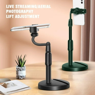 HPDL 360 Rotating Metal Desk Mobile Phone Holder Stand for iPhone Cellphone Reader
