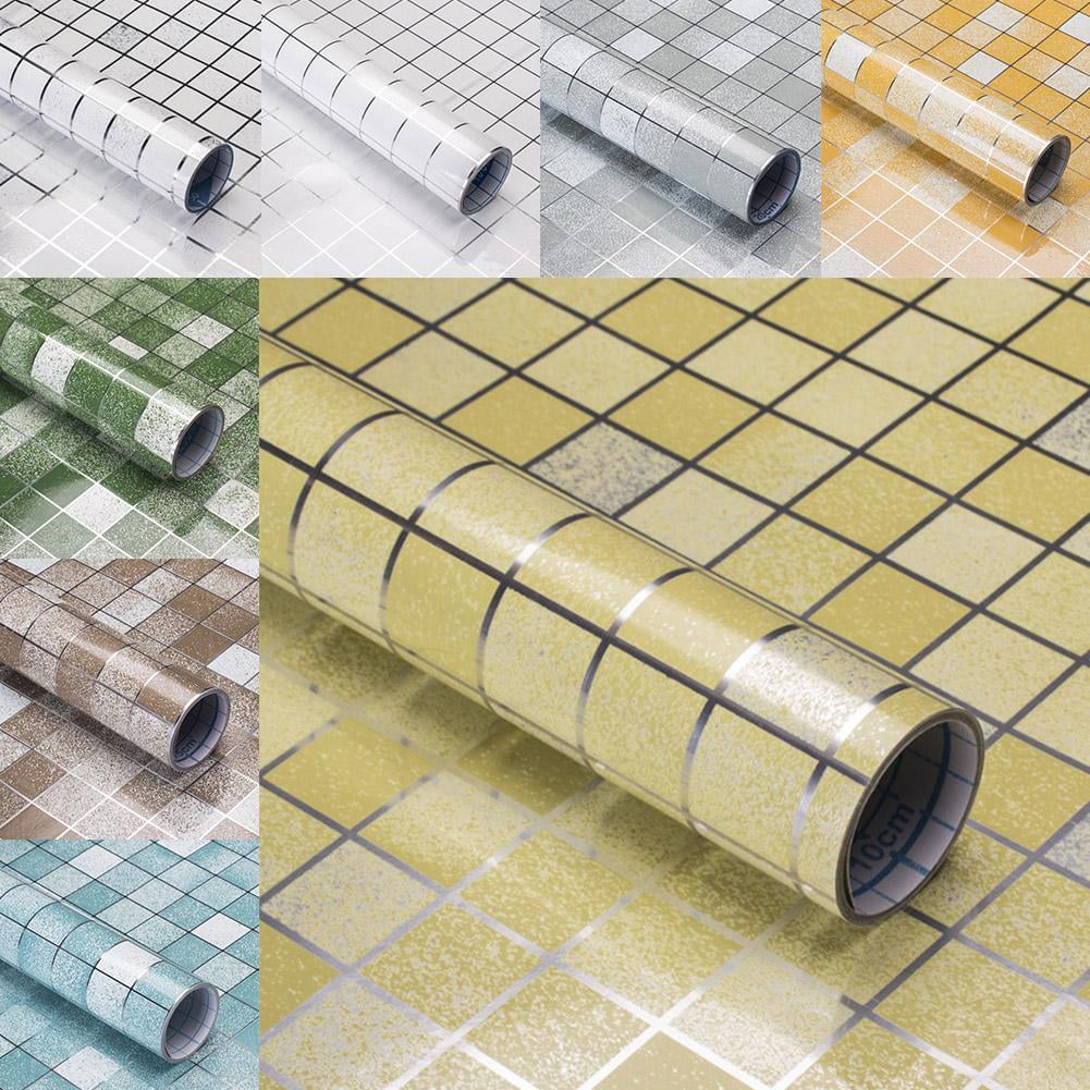 HPDL 45100cm Selfadhesive Mosaic Wall Paper Sticker Tile L7H8 Z4Q9 Bathroom New J6