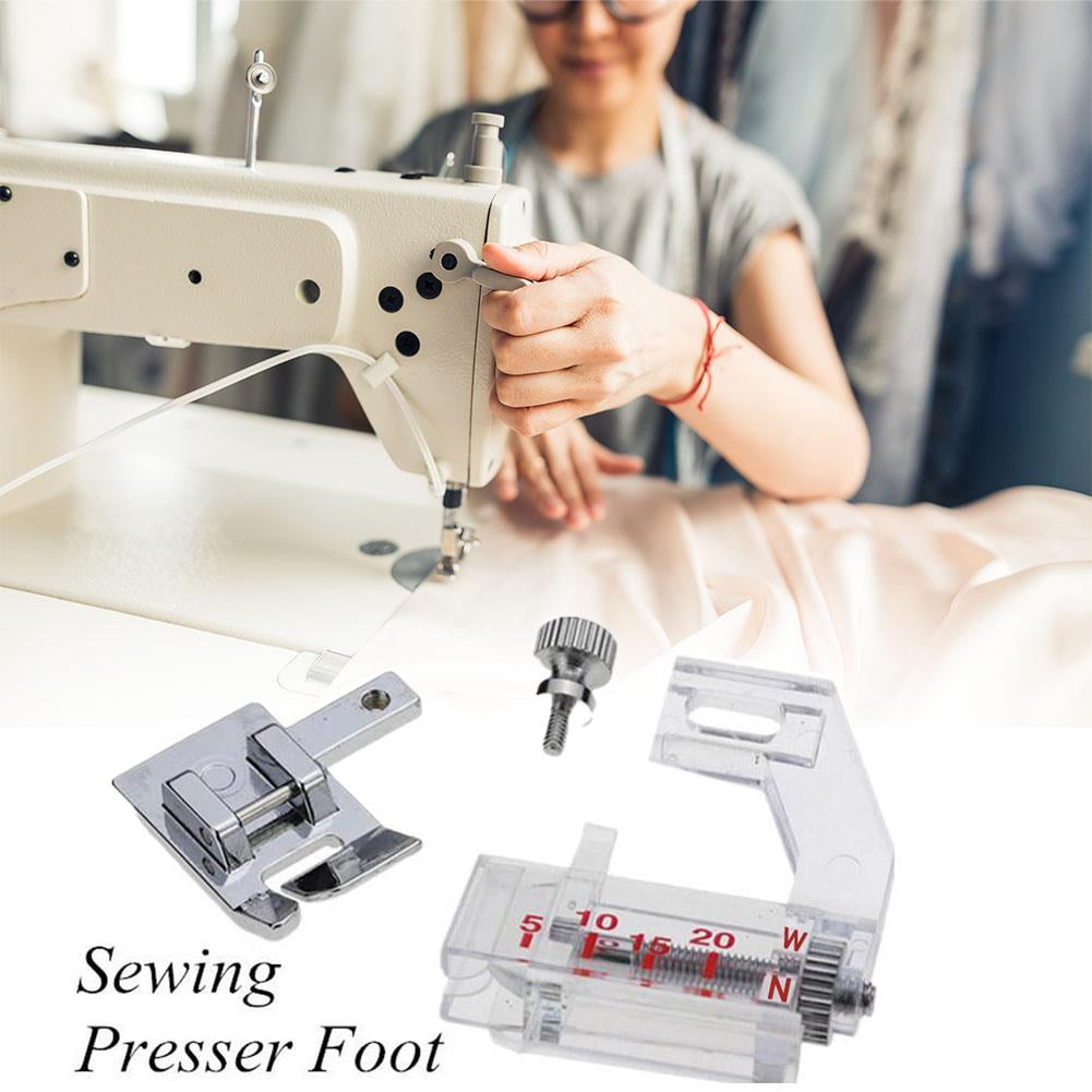 HPDL Adjustable Bias Tape Binding Foot Feet Sewing Machines Presser Foot Bias Tape and Household