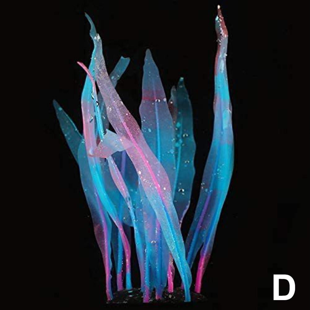 HPDL Aquarium Artificial Kelp Soft Silicone Plant Move with Water