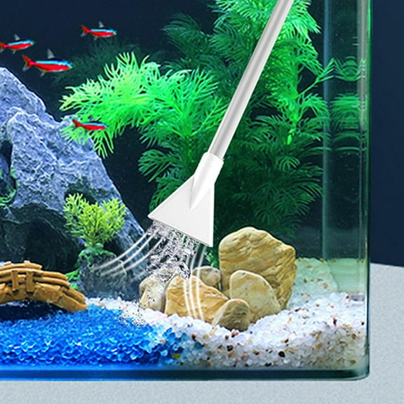 HPDL Aquarium Clean Vacuum Water Change Siphon Gravel Cleaner Fish Tanks Pump Filter