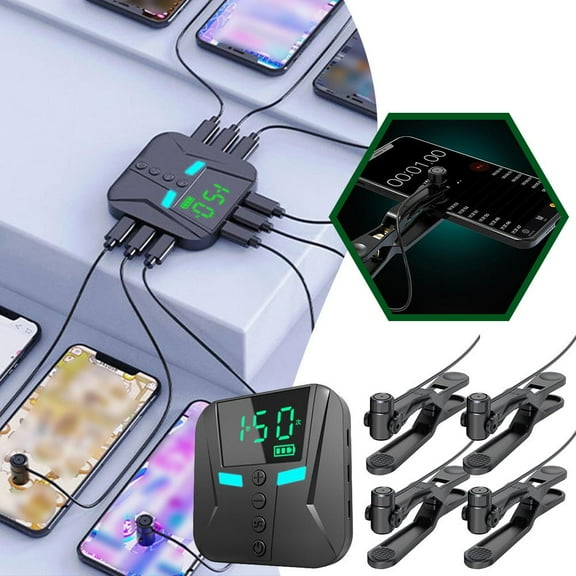 HPDL Auto Clicker for Smart Phone Phone Screen Tapper for Phone Apps Video Live Streaming Gadget Fast ClickNEW Simulation Finger Continuous Click for Live Broadcasts Likes Games Reward Tasks